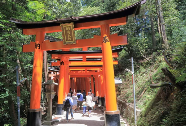 Fushimi Inari Przybytek Kioto Japonia — Zdjęcie stockowe