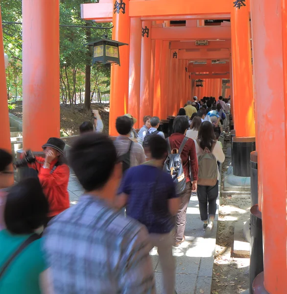 Fushimi Inari Przybytek Kioto Japonia — Zdjęcie stockowe