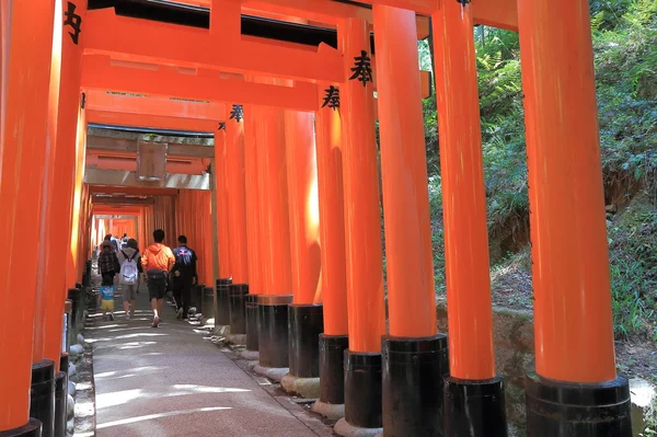 Fushimi Inari Przybytek Kioto Japonia — Zdjęcie stockowe