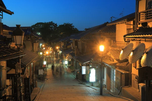 Old street Higashiyama Kyoto Japan — Stockfoto