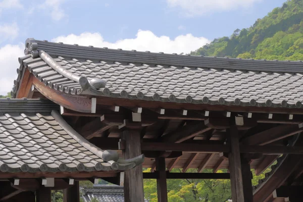 Japanese Kawara roof — Stock Photo, Image