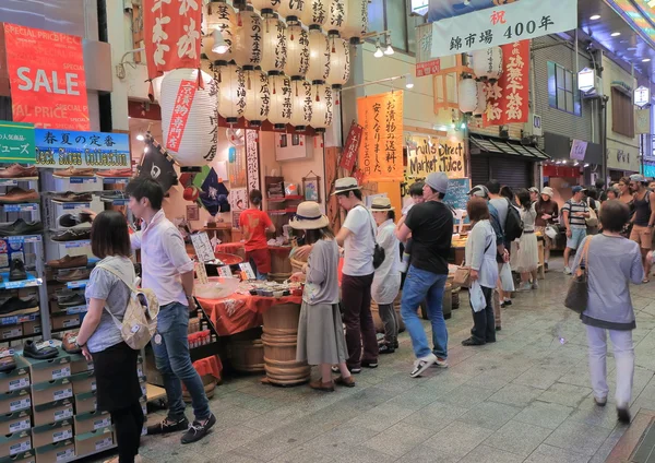 Nishiki market Kyoto Japan — Φωτογραφία Αρχείου