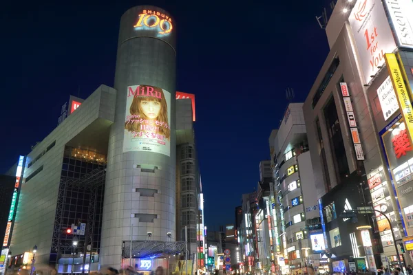 Shibuya night Tokyo Japan — ストック写真