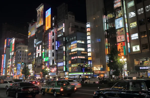 Shinjuku Nacht Stadtbild Tokyo Japan — Stockfoto