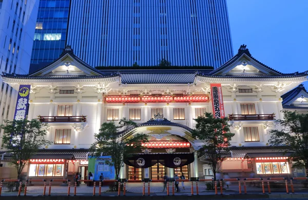 Kabukiza theatre architecture Tokyo Japan — Stock Photo, Image