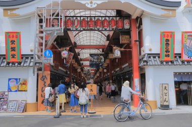 Asakusa shopping arcade Tokyo