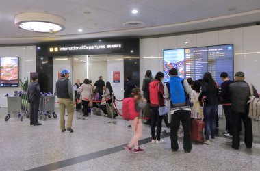 Melbourne Havaalanı Kalkış Avustralya