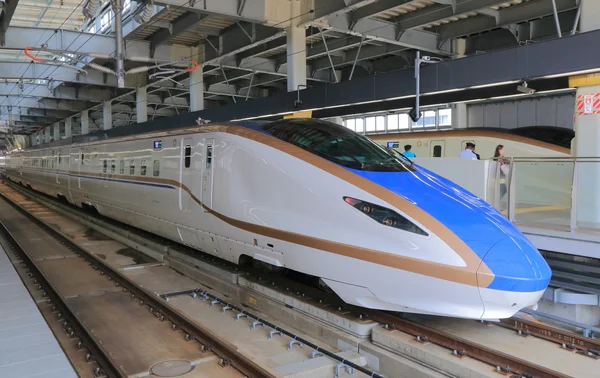 Hokuriku Sinkansen treno proiettile Giappone — Foto Stock