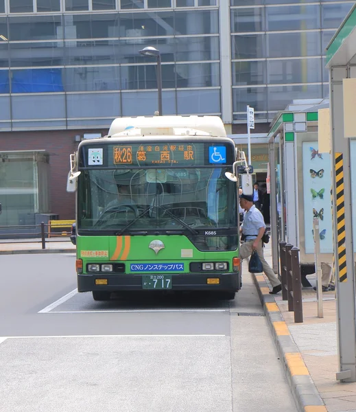 Общественный транспорт Токио — стоковое фото