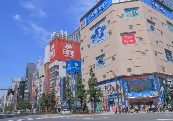 Paesaggio urbano di Akihabara Tokyo — Foto Stock