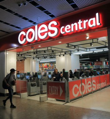 Coles süpermarket Avustralya