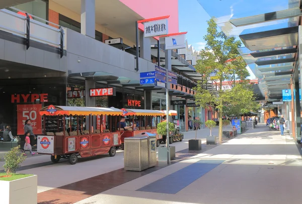 Docklands Melbourne shopping mall — Stock Photo, Image