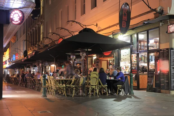 Melbourne ristorante bar Australia — Foto Stock