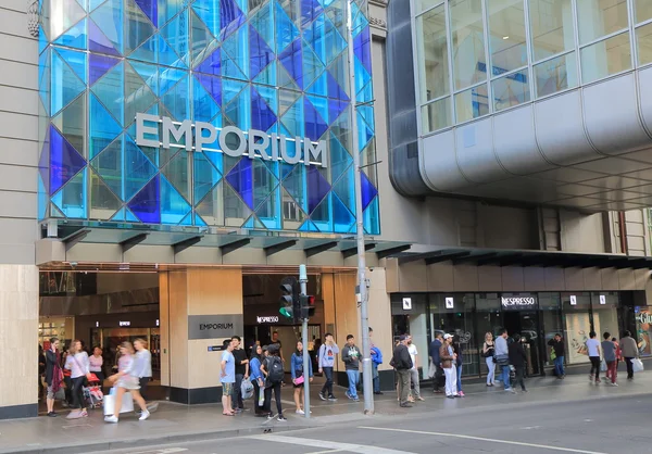 Emporium Melbourne shopping Australia — Stock Photo, Image