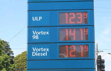 Benzin istasyonu Avustralya