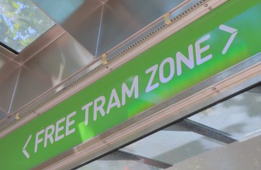 Melbourne ücretsiz tramvay