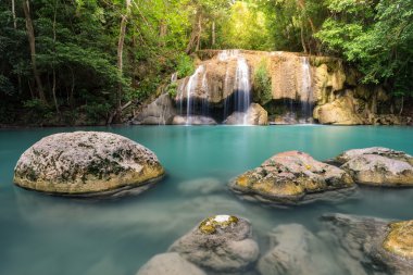 Erawan şelale, Erawan Milli Parkı Kanchanaburi, Tayland
