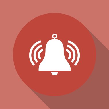 vektör bell simgesi simgesi