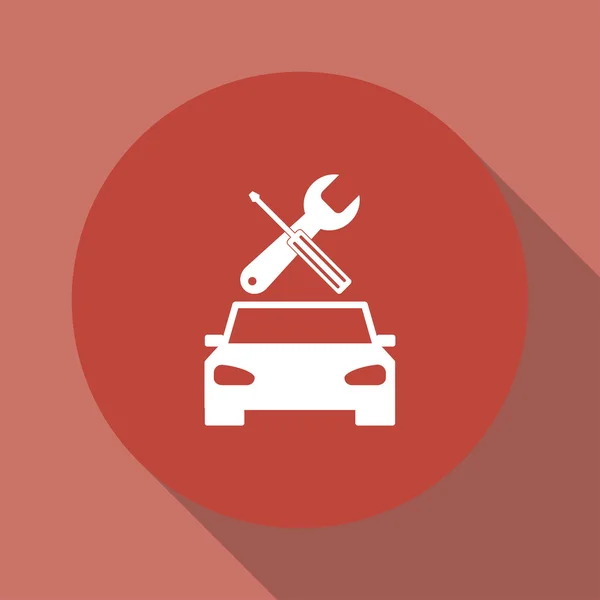 Icono de servicio de coche — Vector de stock