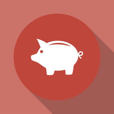 vektör kumbara simgesi