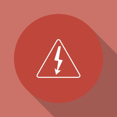 yüksek gerilim - vektör çizim