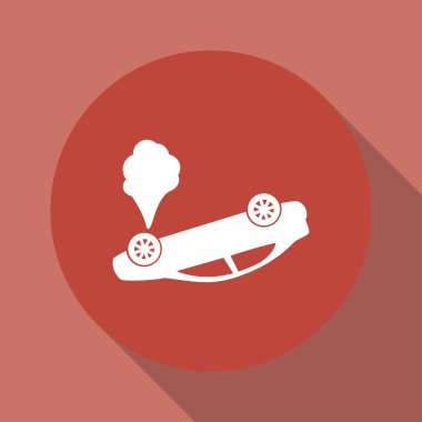 Araba kazası kavramı.