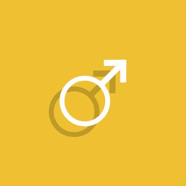 erkek işareti simgesi. 