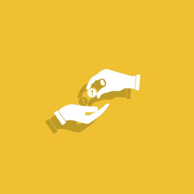  sadaka düz kutsal kişilerin resmi vermek