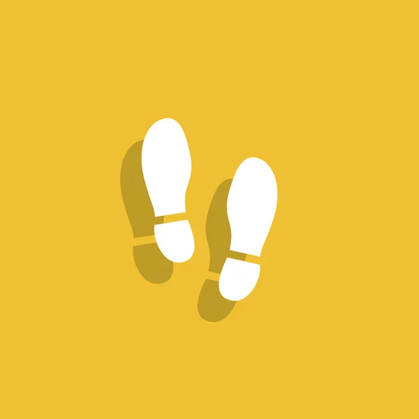 Imprint soles shoes icon.shoes print icon.vector illustration — Stock Vector