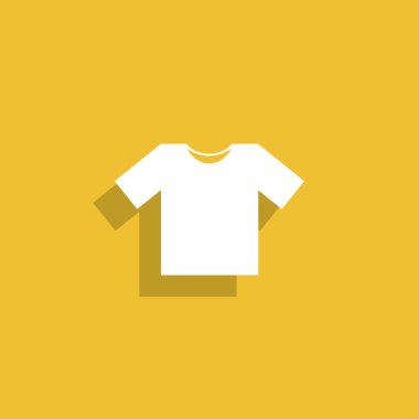 Tshirt Icon Icon, vektör çizim. 