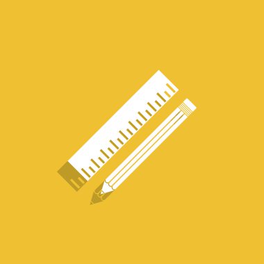 Cetvel simgesi olan kalem