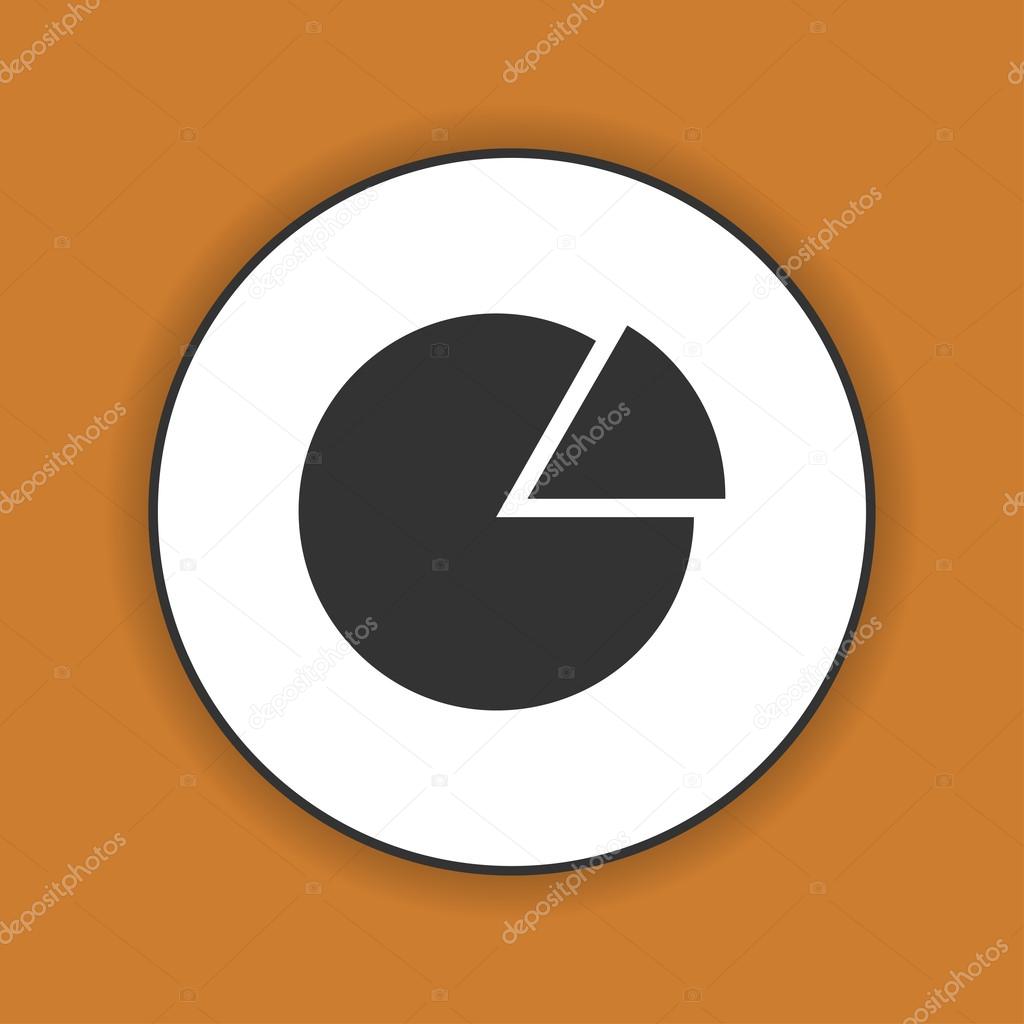 circular diagram web icon