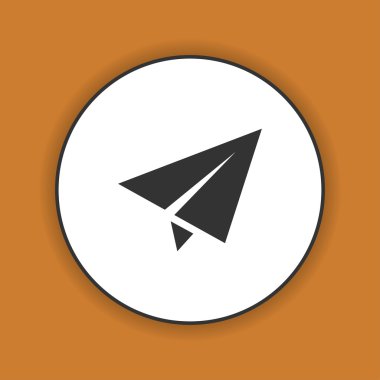 kağıt uçak simgesi