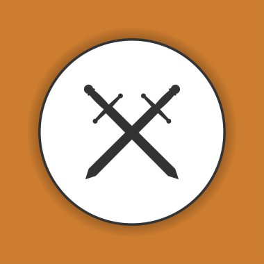 kılıç simge vektör güzel