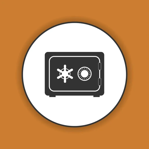 Icono vector seguro — Vector de stock