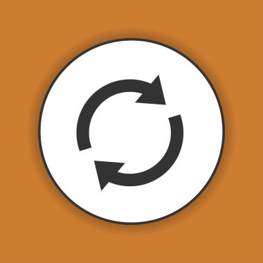 Update simgesi. Vektör çizim