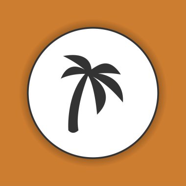 Palm simgesi. Vektör Eps 10