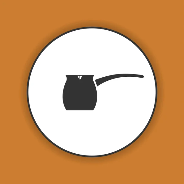 Vector kettle icon — Stock Vector