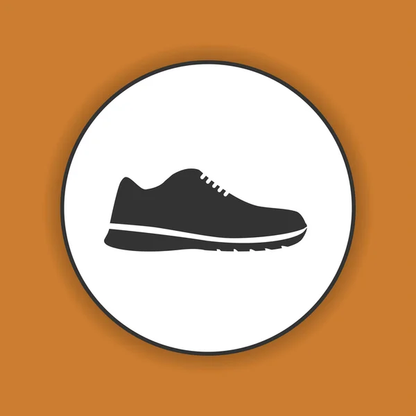 Schuh-Symbol. Vektor Folge 10 — Stockvektor