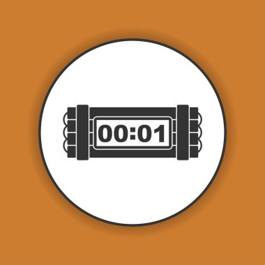 TNT dinamit bomba simgesi