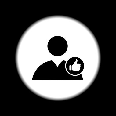 Kullanıcı simge vektör gibi