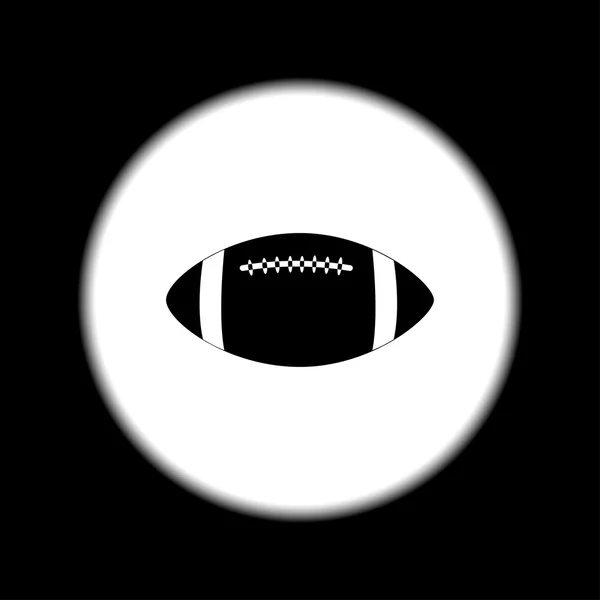 Football américain vecteur — Image vectorielle