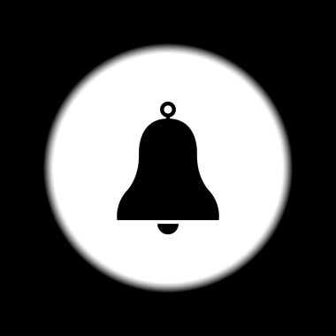 vektör bell simgesi simgesi