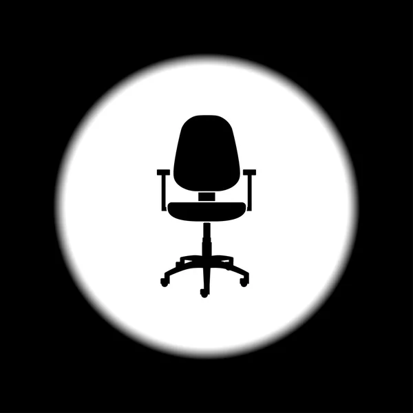 Pictogram Office ichair — Stockvector