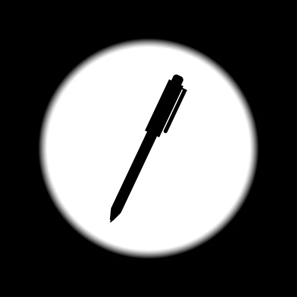 Vector pen pictogram — Stockvector