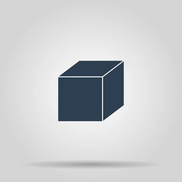 Vector van het kubus-pictogram — Stockvector