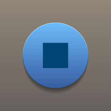 parlak çoklu ortam simgesini dur