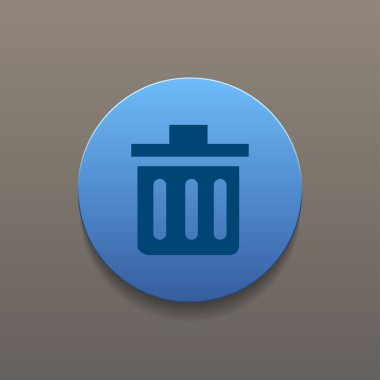 çöp kutusu simgesini