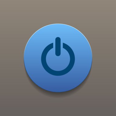 gücün düz simgesi