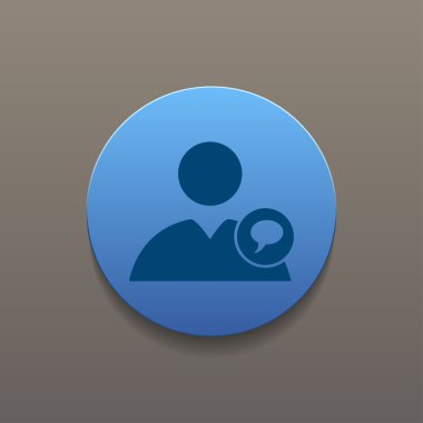 sohbet kullanıcı simgesi.